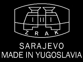 Art der Rckwandlederprgung mit ZRAK-Logo bei der Sarajevo-Altix