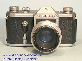 SUPER-D #80158 mit Biotar 2/58 und Vorschraubring C.Z. Jena Otar 1:2 f=58mm