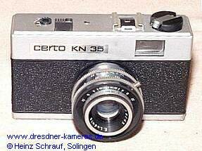 Certo KN 35 fr 35mm-Kleinbildpatronen, ab ca. 1975/76