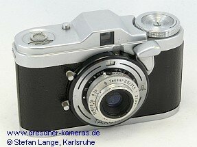 Zeiss Ikon Taxona (Version mit verchromten Messing-Aufzugsknopf)