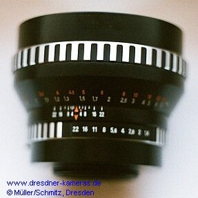 Carl Zeiss Jena Pancolar 1,4/75 mm mit Pentacon-super-Anschluss