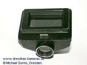 Praktica FX-Service-Variante (angepasster wechselbarer Prismenaufsatz)