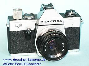 Praktica L2 (18x24 mm - Halbformatausfhrung fr die englische Polizei), mit fester 1/125s Verschlusszeit