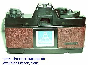 Praktica BCA mit weinroter Belederung