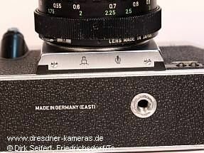 Bessel W3 - Bottom with label "Made in Germany (East)"