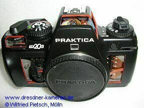 Funktionsmodell einer Praktica BX 20 S - Anfertigung eines privaten Sammlers